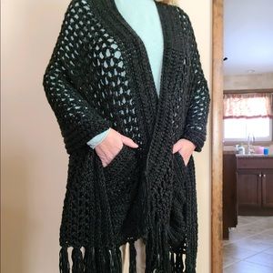 Handmade Crocheted Ultrasoft Shawl